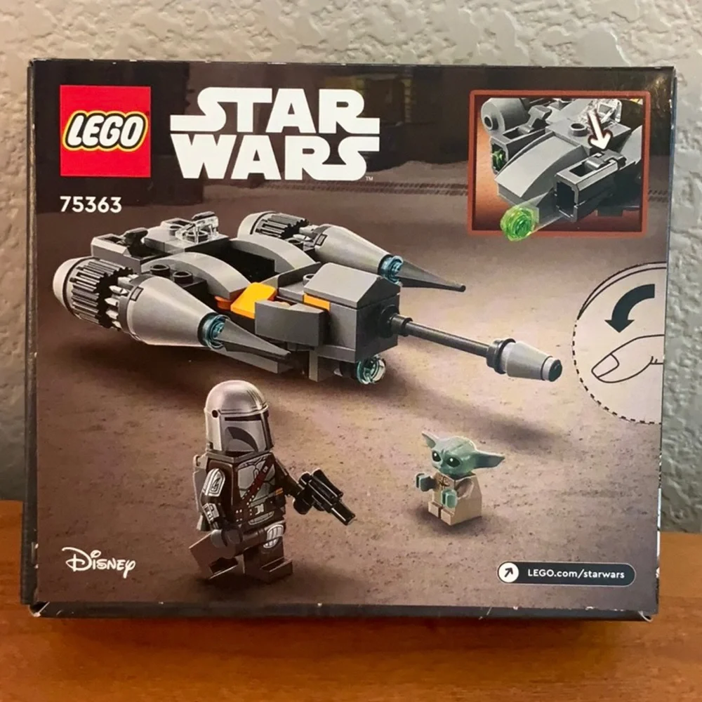 LEGO Star Wars Mandalorian N-1 Starfighter Set #75363 NWT Grogu Figure - Picture 2 of 10
